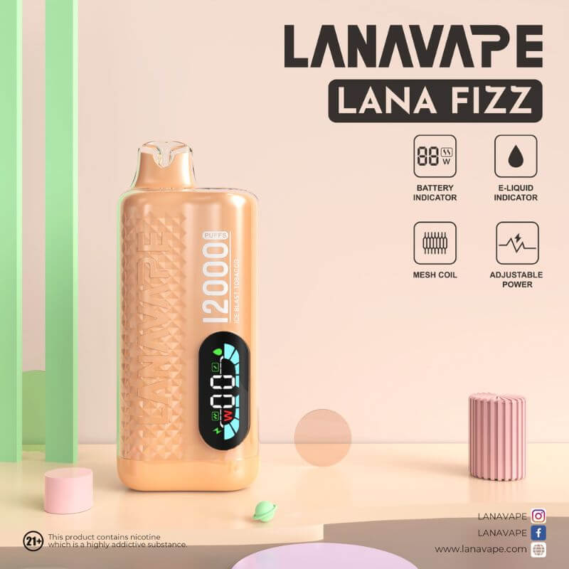 SGVape-LANA-FIZZ-12000-ICE-BLAST-TOBACCO-SG-Vape-Bar