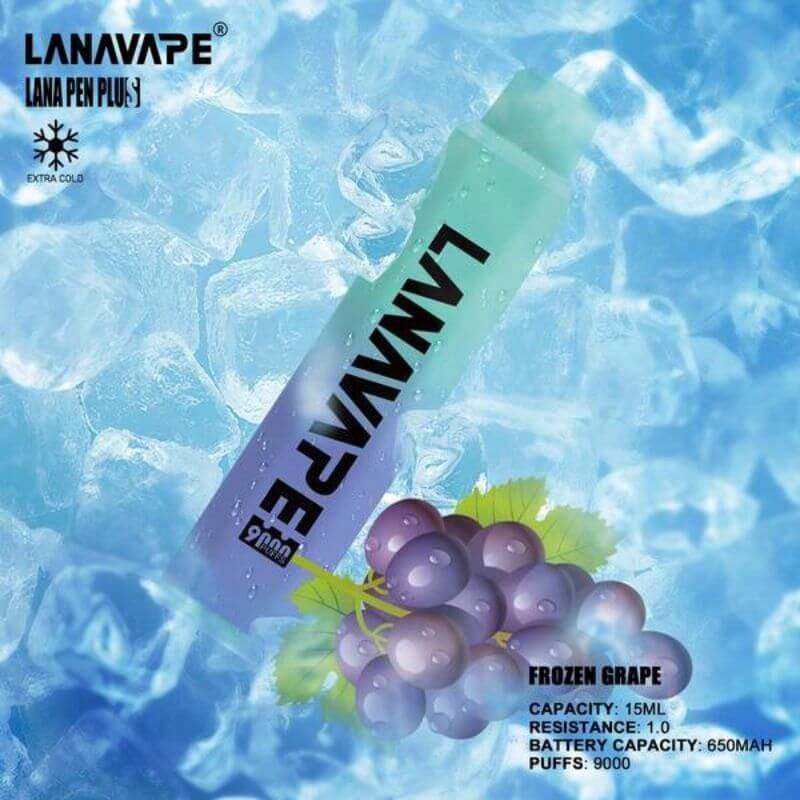 SGVape-LANA-PEN-PLUS-9000-FROZEN-GRAPE-Vape-Hub-My