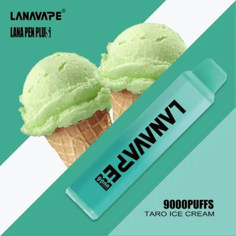 SGVape-LANA-PEN-PLUS-9000-TARO-ICE-CREAM-Vape-Hub-My