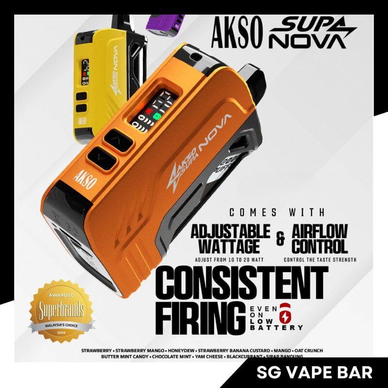 AKSO Disposable Pods- SG Vape Bar