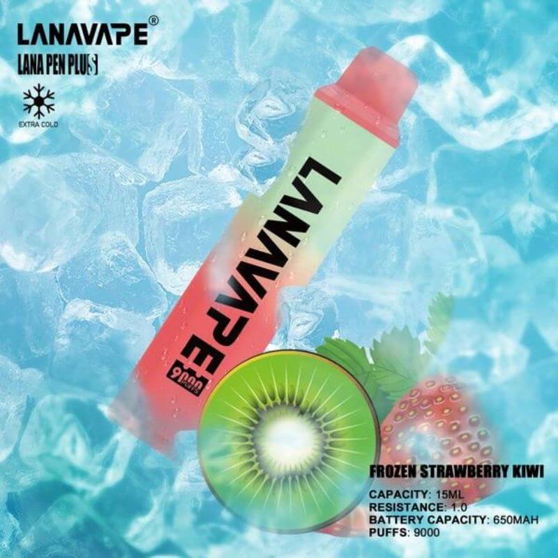 SGVape-LANA-PEN-PLUS-9000-FROZEN-STRAWBERRY-KIWI-Vape-Hub-My