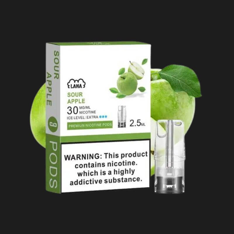 SGVape-LANA-POD-SOUR-APPLE-Vape-Hub-MY